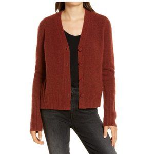 All Saints Rust Cardigan Sweater